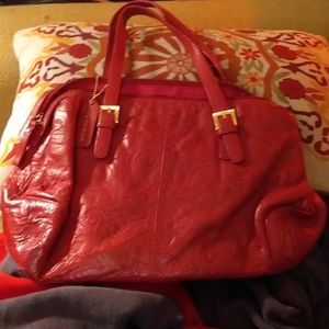 Naturalizer Red Leather handbag